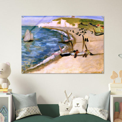 AHT AMONT CLIFFS AT ETRETAT 1921 - Henri Matisse Acrylic Print - 70x100 cm / 28x40″ inches