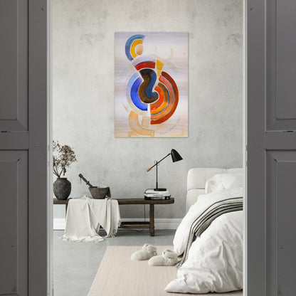 UTITLED - Sonia Delaunay Brushed Aluminum Print - 70x100 cm / 28x40 inches | Sonia Delaunay Aluminum Print | Sonia Delaunay Prints