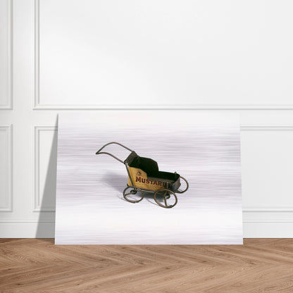 BABY CARRIAGE 1940 - Alexander Calder Brushed Aluminum Print - 70x100 cm / 28x40 inches | Alexander Calder Aluminum Print | Alexander Calder Prints