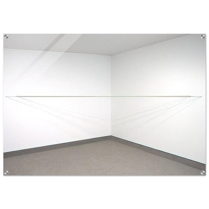 Untitled - 1972 - Fred Sandback Acrylic Print - 70x100 cm / 28x40″ inches