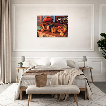 STILL LIFE WITH FRUIT 1913 - Moise Kisling Acrylic Print - 70x100 cm / 28x40″ inches