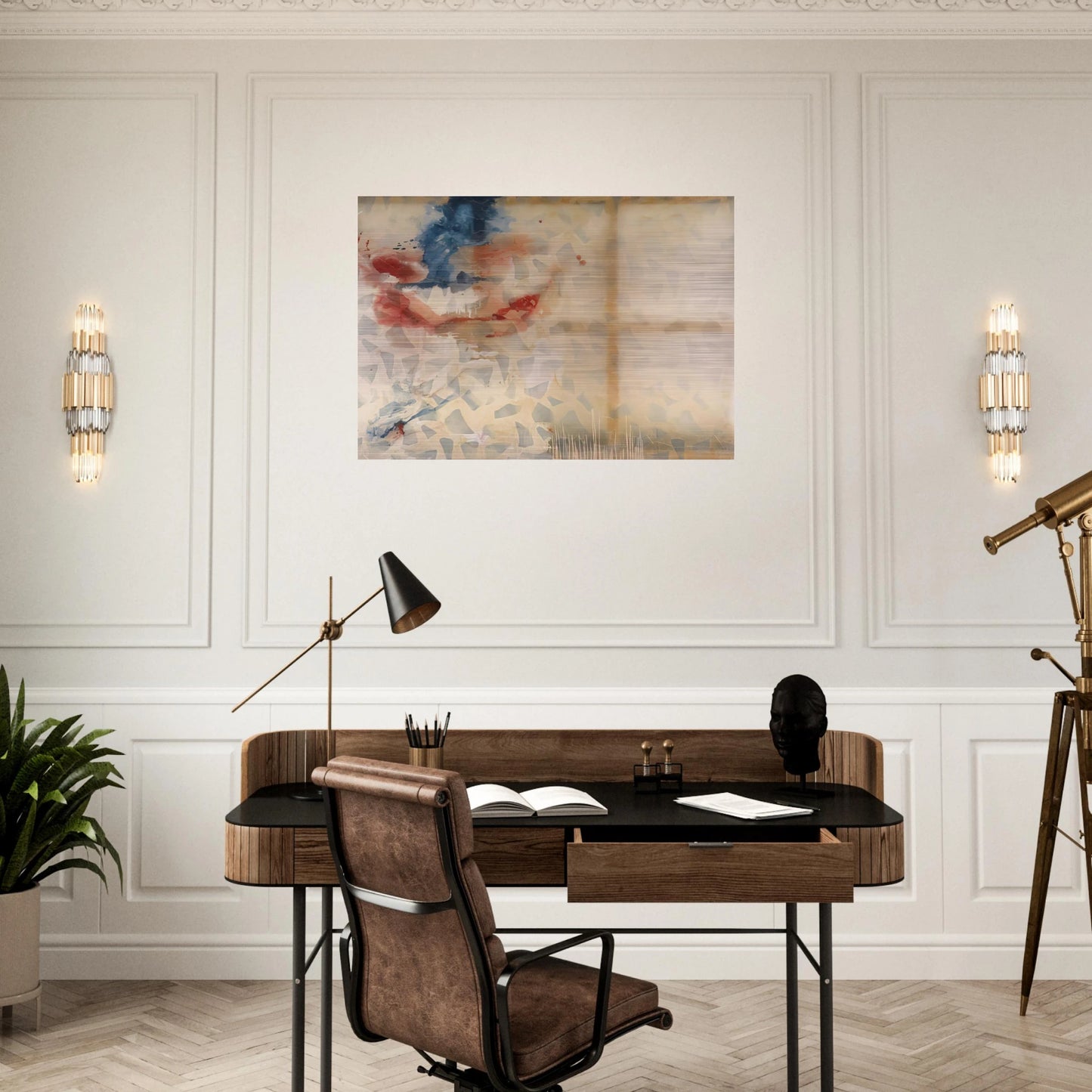 UNTITLED - Sigmar Polke Brushed Aluminum Print - 70x100 cm / 28x40 inches | Sigmar Polke Aluminum Print | Sigmar Polke Prints