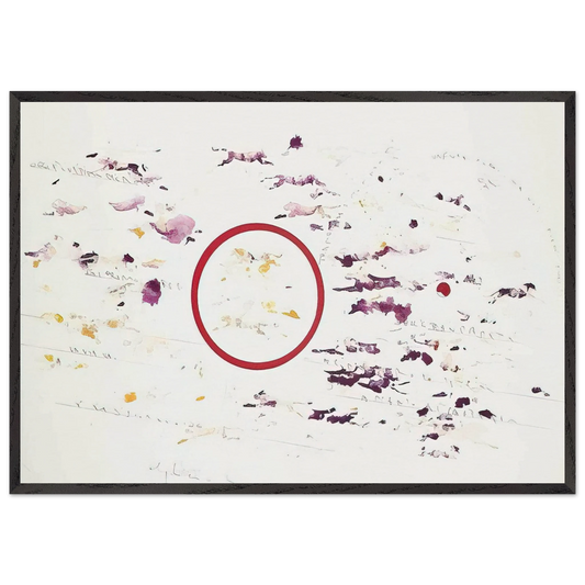 UNTITLED PANTHERS 1987 - Alighiero Boetti 70x100 cm / 28x40 inches Framed Art Print – Black Wooden Frame