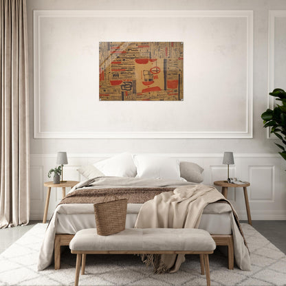 L-11 - 1950 - Bice Lazzari Acrylic Print - 70x100 cm / 28x40″ inches | Bice Lazzari Wall Art | Bice Lazzari Prints