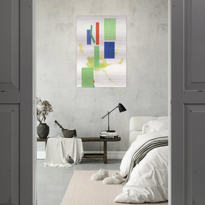 Lucidus Ordo - Hans Hofmann Brushed Aluminum Print - 70x100 cm / 28x40 inches | Hans Hofmann Aluminum Print | Hans Hofmann Prints