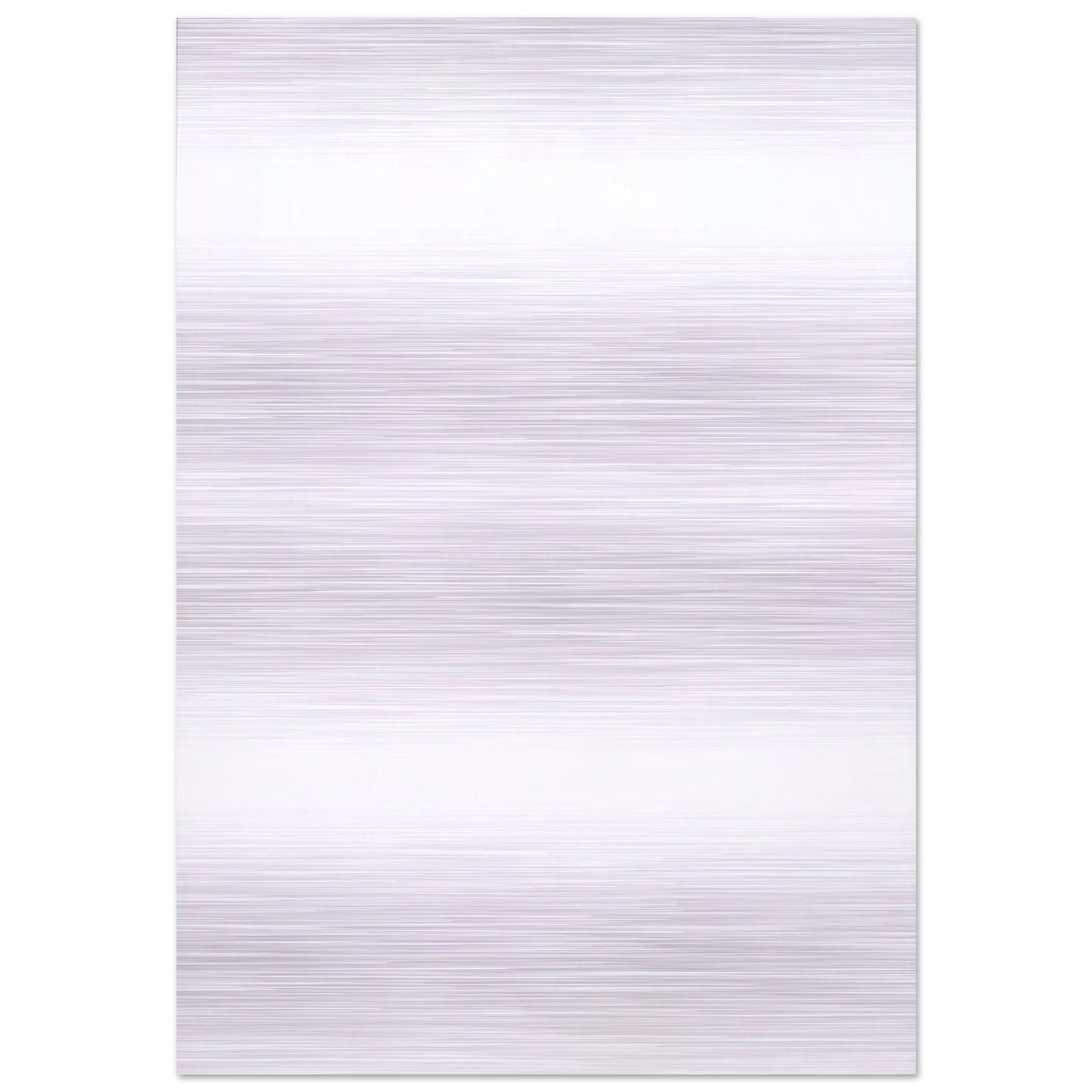 WHITE PAINTING 1951 - Robert Rauschenberg Brushed Aluminum Print - 70x100 cm / 28x40 inches | Robert Rauschenberg Aluminum Print | Robert Rauschenberg Prints