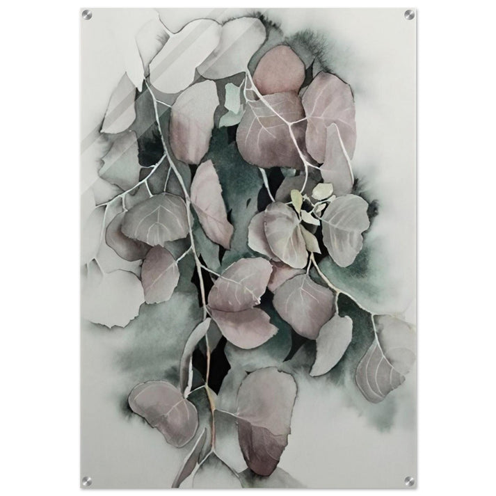 Autumn Leaves - Eyvind Earle Acrylic Print - 70x100 cm / 28x40″ inches