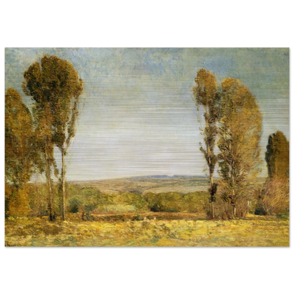 Golden Afternoon - Childe Hassam Brushed Aluminum Print - 70x100 cm / 28x40 inches | Childe Hassam Aluminum Print | Childe Hassam Prints