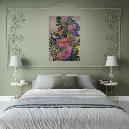 Flowers - Henri-Edmond Cross Brushed Aluminum Print - 70x100 cm / 28x40 inches | Henri-Edmond Cross Aluminum Print | Henri-Edmond Cross Prints