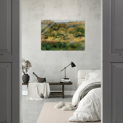 The Edge of the Forest in Brittany - Pierre-Auguste Renoir Acrylic Print - 70x100 cm / 28x40″ inches