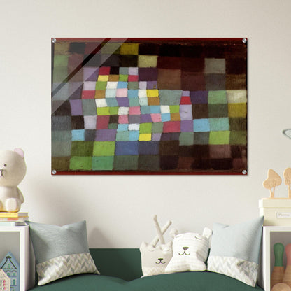 ABSTRACTION WITH REFERENCE TO A FLOWERING TREE 1925 - Paul Klee Acrylic Print - 70x100 cm / 28x40″ inches