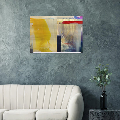 River Falls - Sam Gilliam Brushed Aluminum Print - 70x100 cm / 28x40 inches | Sam Gilliam Aluminum Print | Sam Gilliam Prints