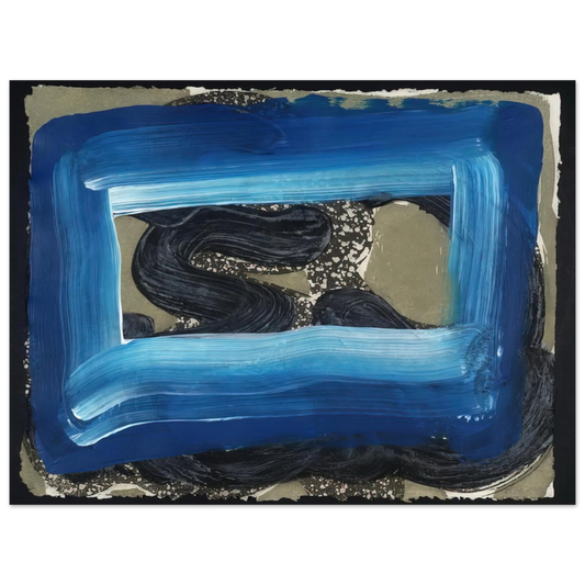 Howard Hodgkin - Seafood - 2001  75x100 cm / 30x40inches Fine Art Poster