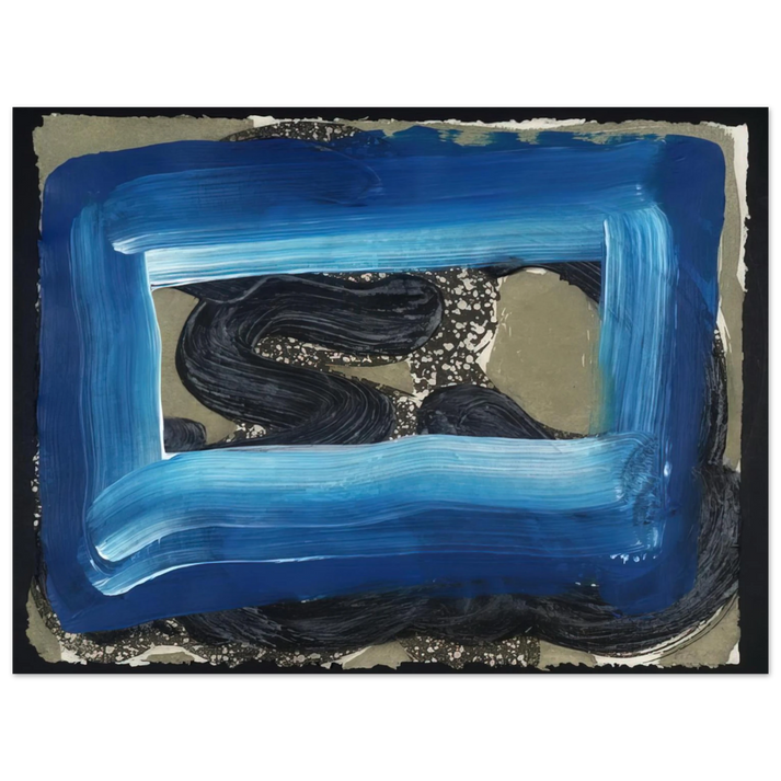 Howard Hodgkin - Seafood - 2001  75x100 cm / 30x40inches Fine Art Poster