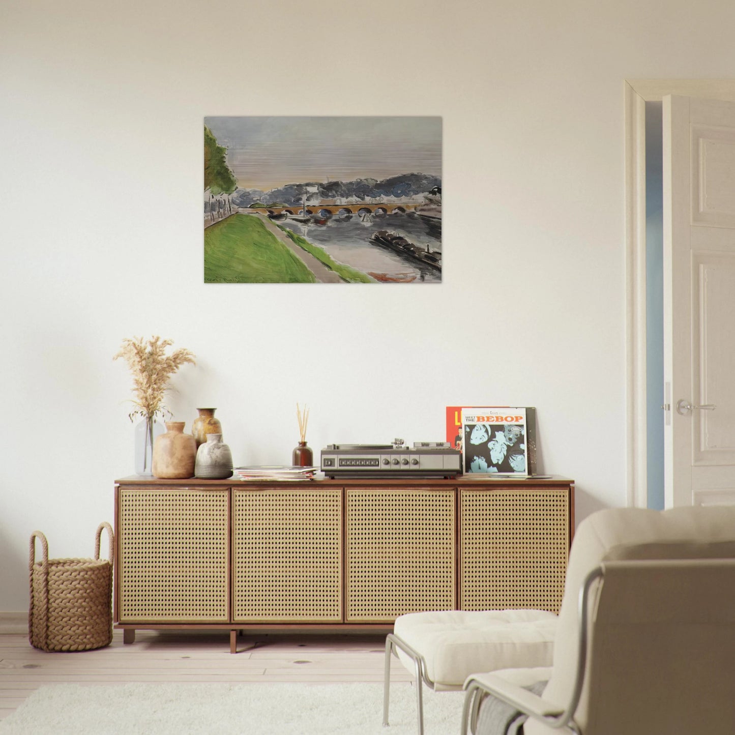 LE PONT DE SEVRES AU CHALAND 1917 - Henri Matisse Brushed Aluminum Print - 70x100 cm / 28x40 inches | Henri Matisse Aluminum Print | Henri Matisse Prints