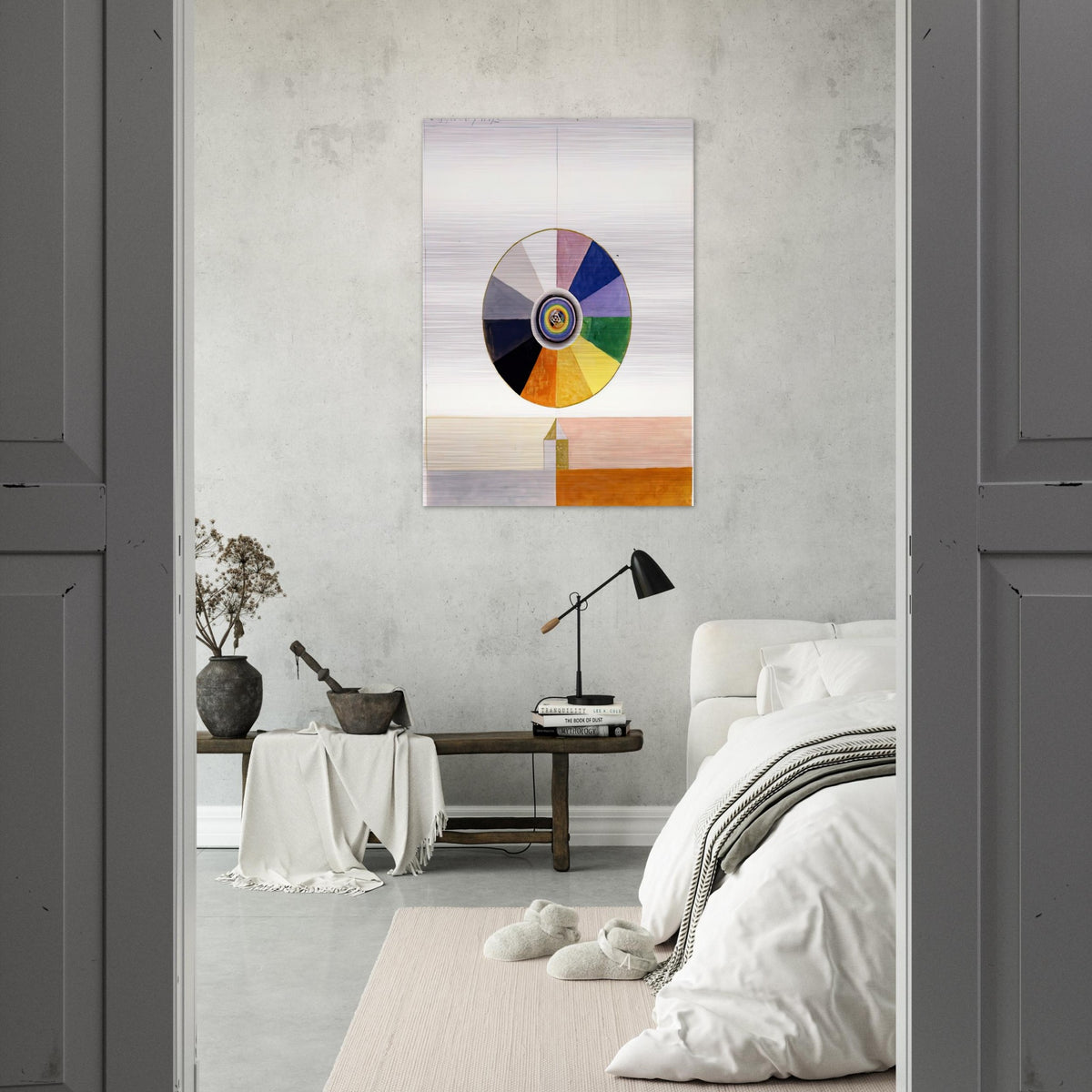 SERIES VII NO 7D 1920 - Hilma af Klint Brushed Aluminum Print - 70x100 cm / 28x40 inches | Hilma af Klint Aluminum Print | Hilma af Klint Prints