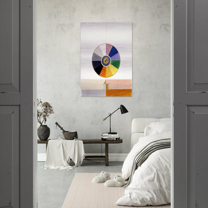 SERIES VII NO 7D 1920 - Hilma af Klint Brushed Aluminum Print - 70x100 cm / 28x40 inches | Hilma af Klint Aluminum Print | Hilma af Klint Prints