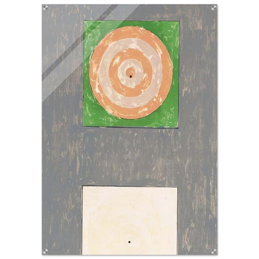 TARGETS ULAE 41 - Jasper Johns Acrylic Print - 70x100 cm / 28x40″ inches | Jasper Johns Wall Art | Jasper Johns Prints