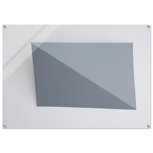 Three-Dimensional Picture diagonal folding - 1966 - Charlotte Posenenske Acrylic Print - 70x100 cm / 28x40″ inches | Charlotte Posenenske Wall Art | Charlotte Posenenske Prints