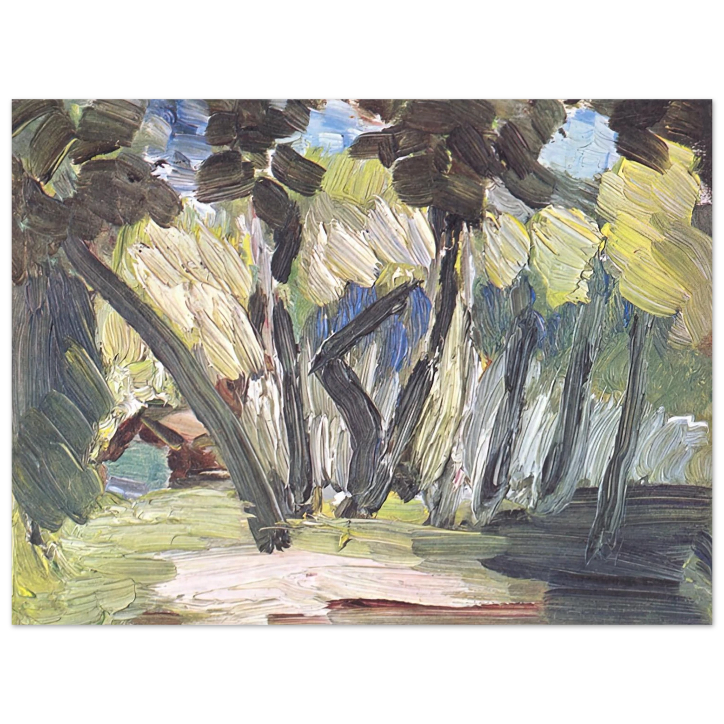 Henri Matisse - TAHITI LANDSCAPE 1931  75x100 cm / 30x40inches Fine Art Poster
