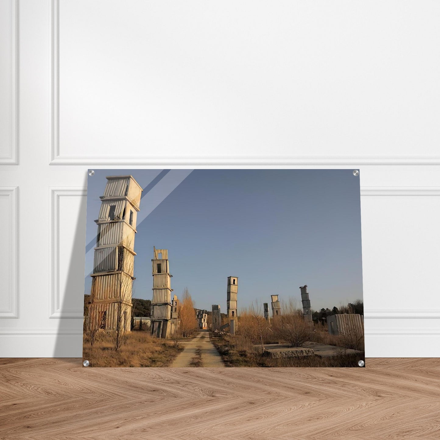 KIEFER S STUDIO COMPLEX AT BARJAC IN SOUTHERN FRANCE 2012 - Anselm Kiefer Acrylic Print - 70x100 cm / 28x40″ inches | Anselm Kiefer Wall Art | Anselm Kiefer Prints