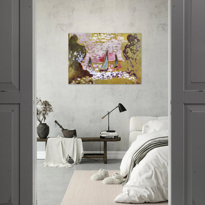 SAILBOATS - Henri Matisse Brushed Aluminum Print - 70x100 cm / 28x40 inches | Henri Matisse Aluminum Print | Henri Matisse Prints