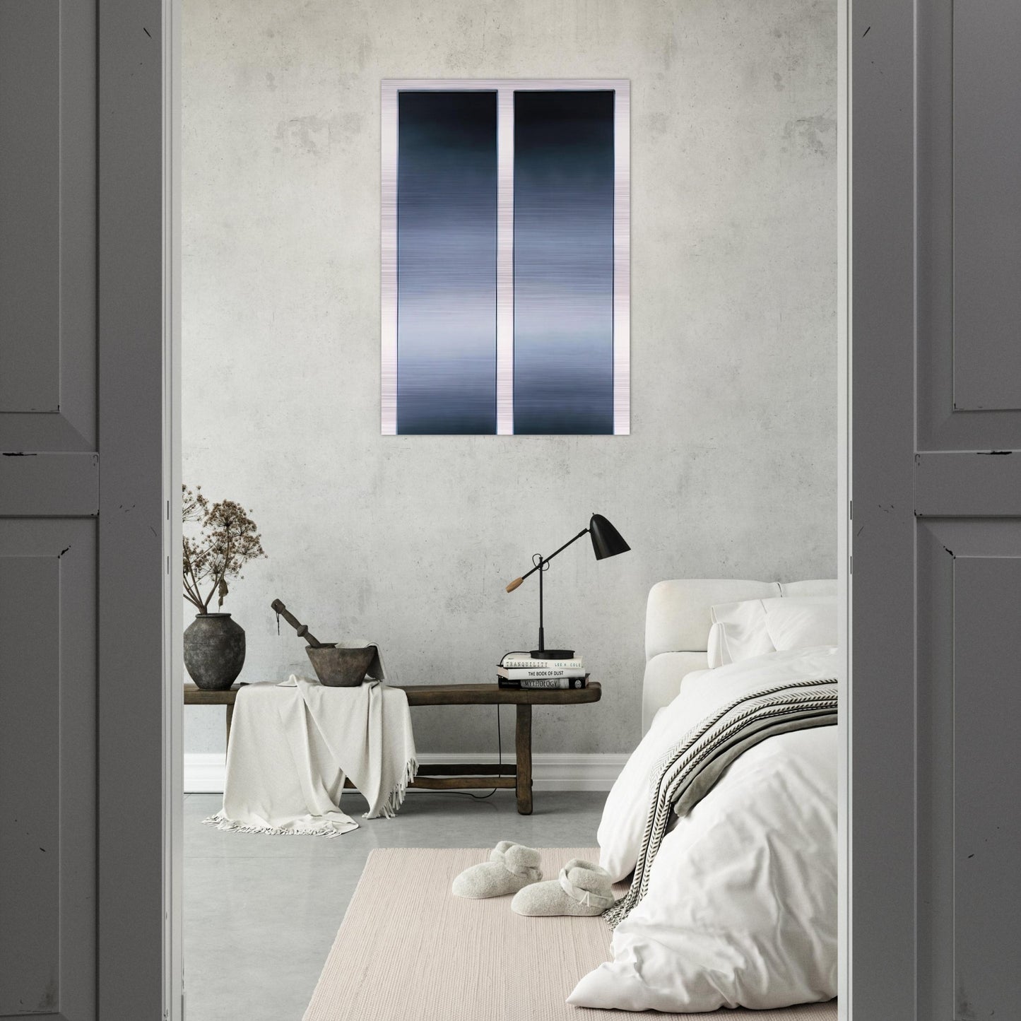 PASSAGE - Gerhard Richter Brushed Aluminum Print - 70x100 cm / 28x40 inches | Gerhard Richter Aluminum Print | Gerhard Richter Prints