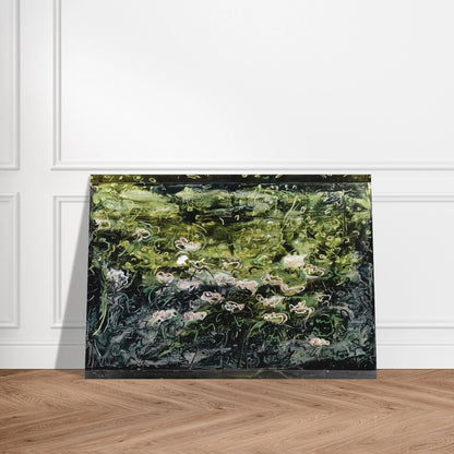 Acquatico - Art Informel - Mario Schifano Brushed Aluminum Print - 70x100 cm / 28x40 inches | Mario Schifano Aluminum Print | Mario Schifano Prints