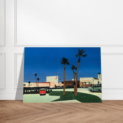 In the beginning Stonestown - Hiroshi Nagai Brushed Aluminum Print - 70x100 cm / 28x40 inches | Hiroshi Nagai Aluminum Print | Hiroshi Nagai Prints