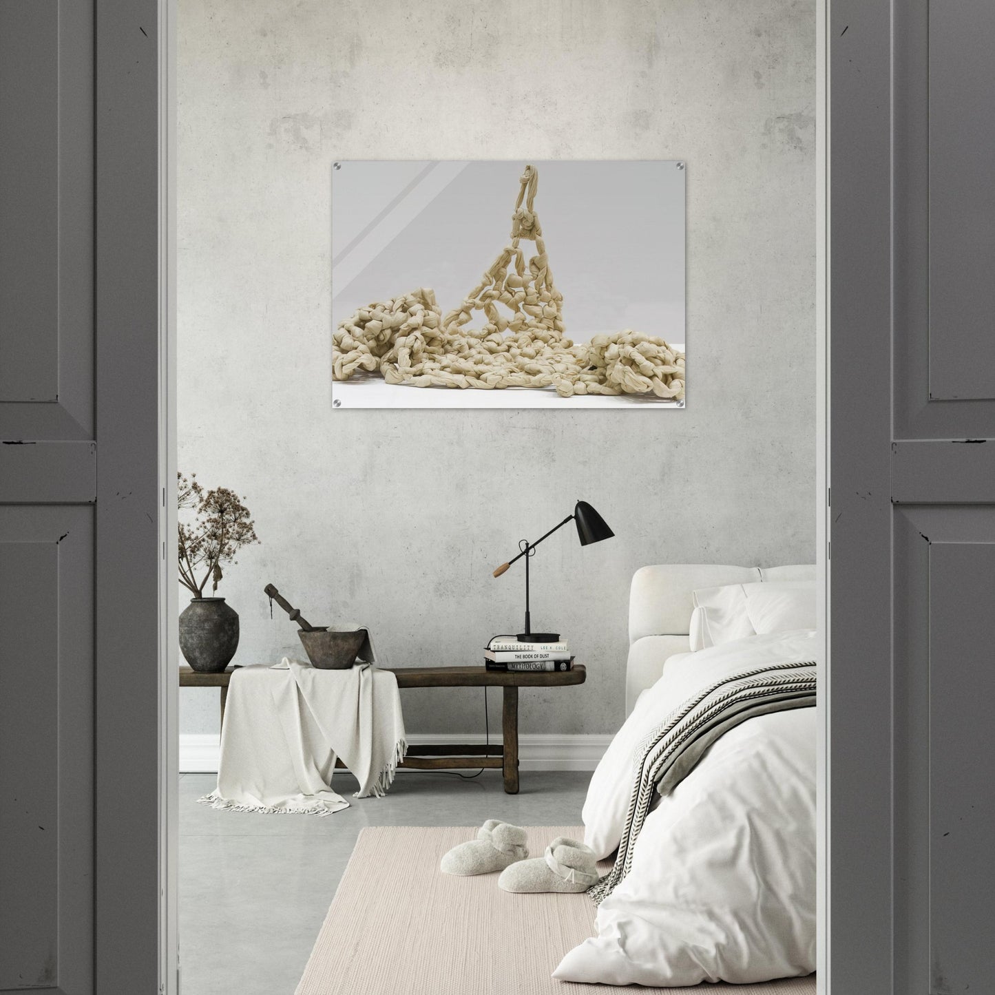Untitled from Droguinhas - 1966 - Mira Schendel Acrylic Print - 70x100 cm / 28x40″ inches | Mira Schendel Wall Art | Mira Schendel Prints