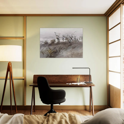 NOVEMBER FIRST 1950 - Andrew Wyeth Brushed Aluminum Print - 70x100 cm / 28x40 inches | Andrew Wyeth Aluminum Print | Andrew Wyeth Prints