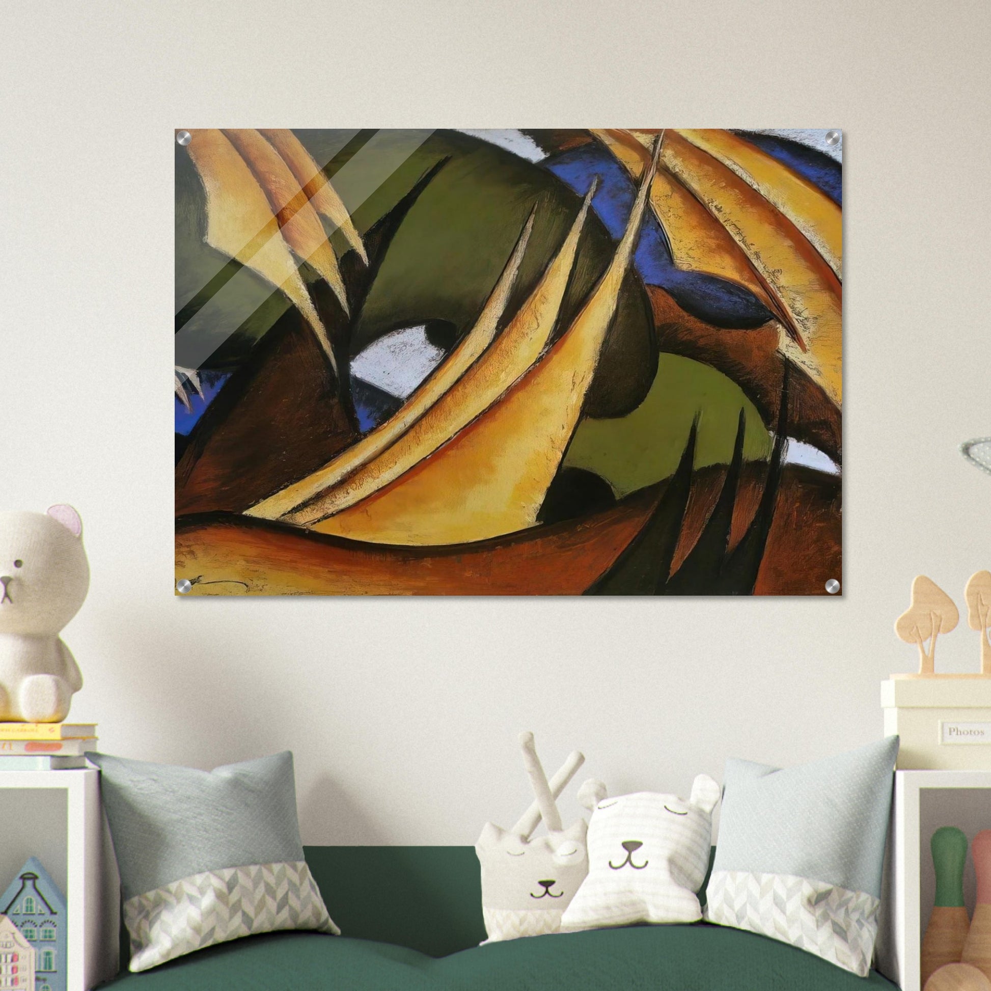 Sails - 1912 - Arthur Dove Acrylic Print - 70x100 cm / 28x40″ inches