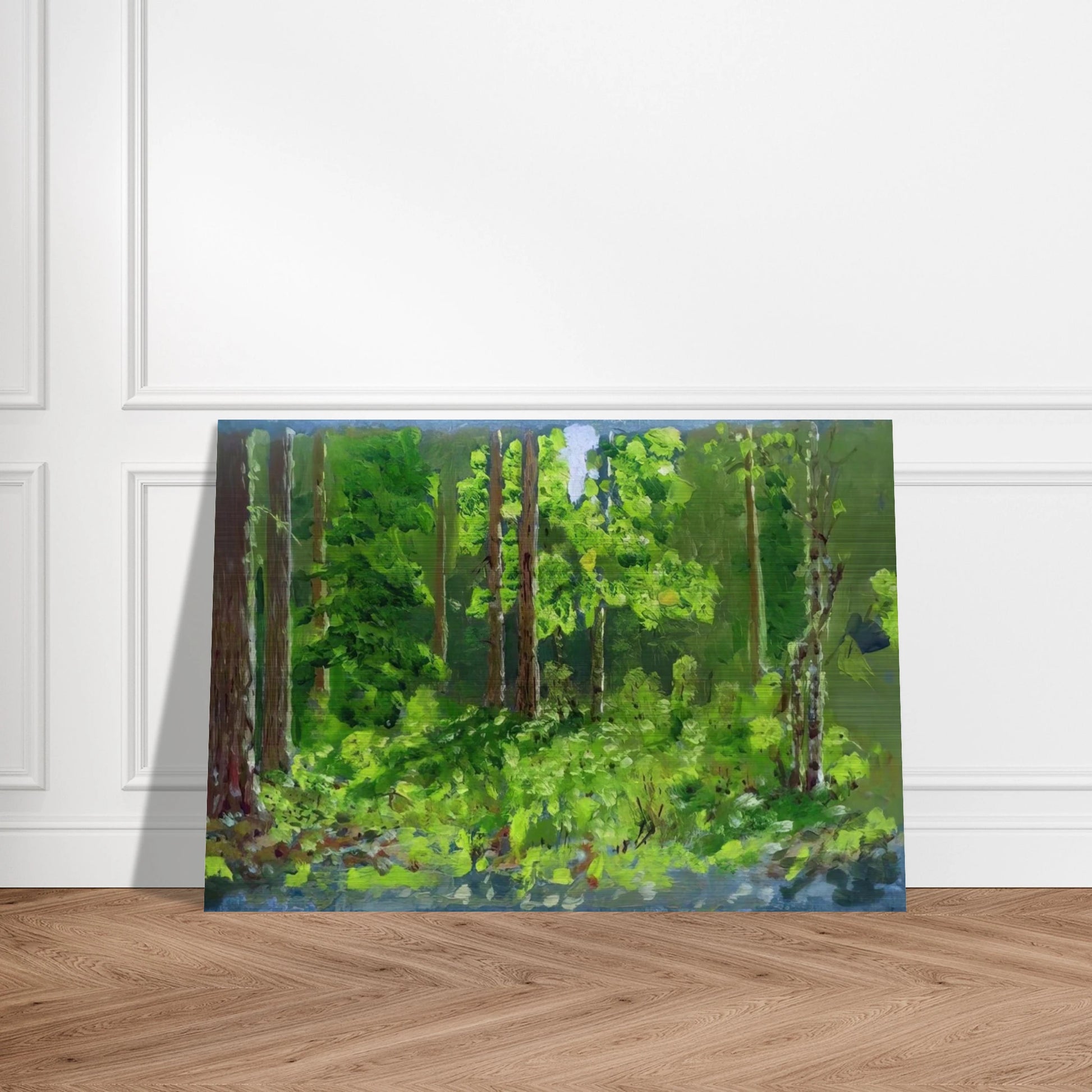 Forest - Arkhyp Kuindzhi Brushed Aluminum Print - 70x100 cm / 28x40 inches | Arkhyp Kuindzhi Aluminum Print | Arkhyp Kuindzhi Prints