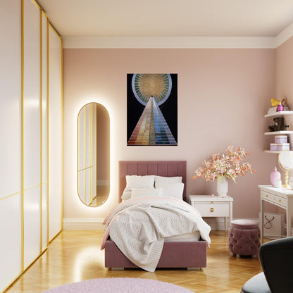 ALTAR PAINTING 1915 - Hilma af Klint Brushed Aluminum Print - 70x100 cm / 28x40 inches | Hilma af Klint Aluminum Print | Hilma af Klint Prints