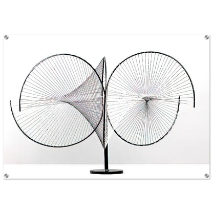 Hyperbolic surfaces - 1959 - Tomas Maldonado Acrylic Print - 70x100 cm / 28x40″ inches | Tomas Maldonado Wall Art | Tomas Maldonado Prints