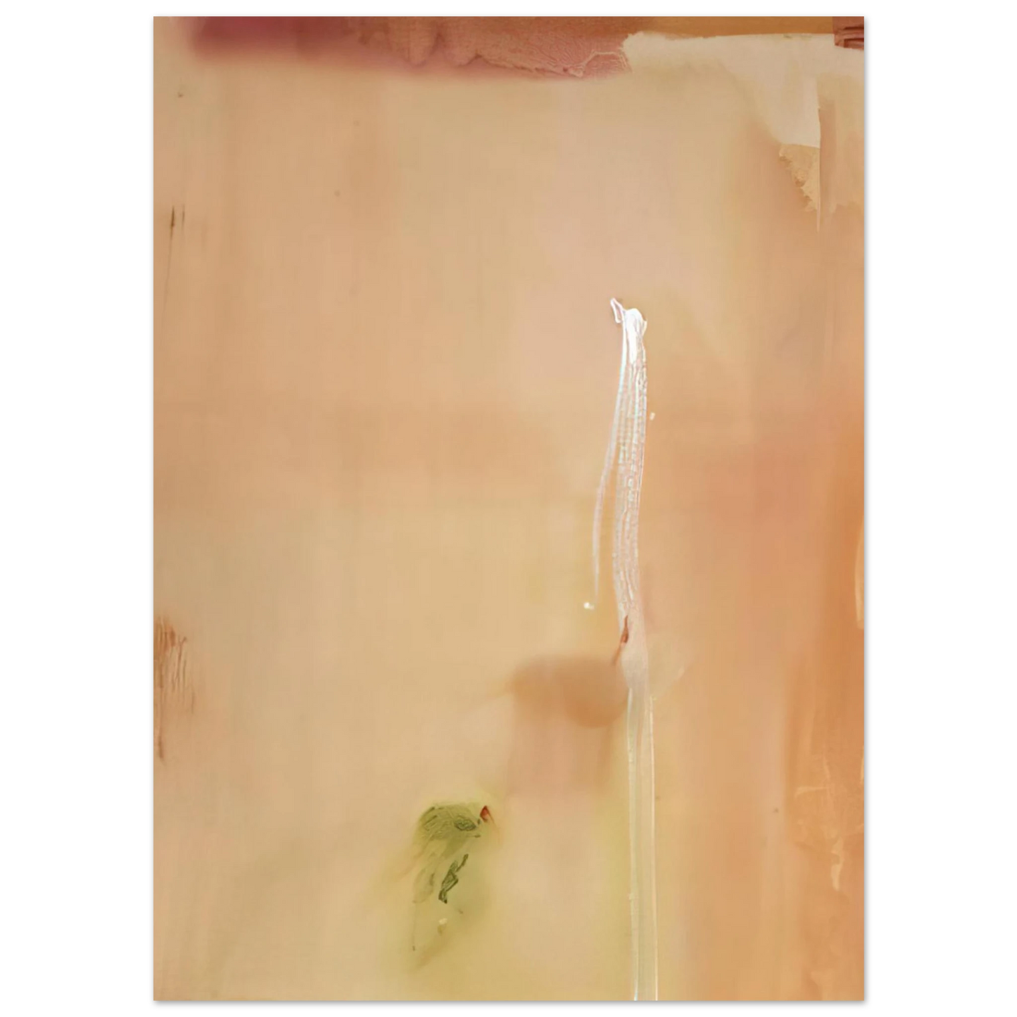 Helen Frankenthaler - Dawn Stroke - 1977 Wall art - 30x40 cm / 12x16 inches - Premium Wooden Framed Poster With Fine Art Paper-canvas - White frame