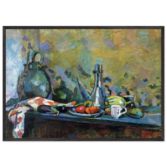 STILL LIFE 9 - Henri Matisse 70x100 cm / 28x40 inches Framed Art Print – Black Wooden Frame