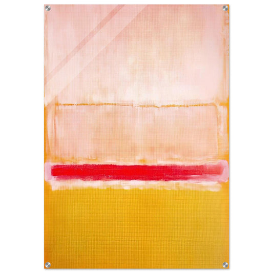 No.2 - 1950 - Mark Rothko Acrylic Print - 70x100 cm / 28x40″ inches | Mark Rothko Wall Art | Mark Rothko Prints