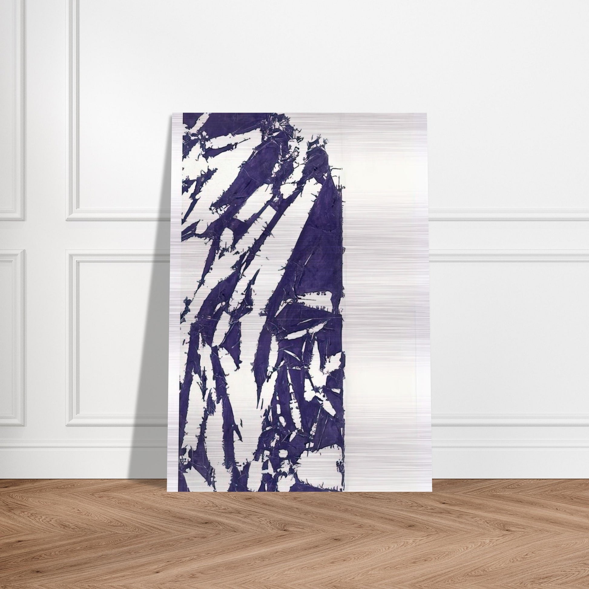 Laissée - 1995 - Simon Hantai Brushed Aluminum Print - 70x100 cm / 28x40 inches | Simon Hantai Aluminum Print | Simon Hantai Prints