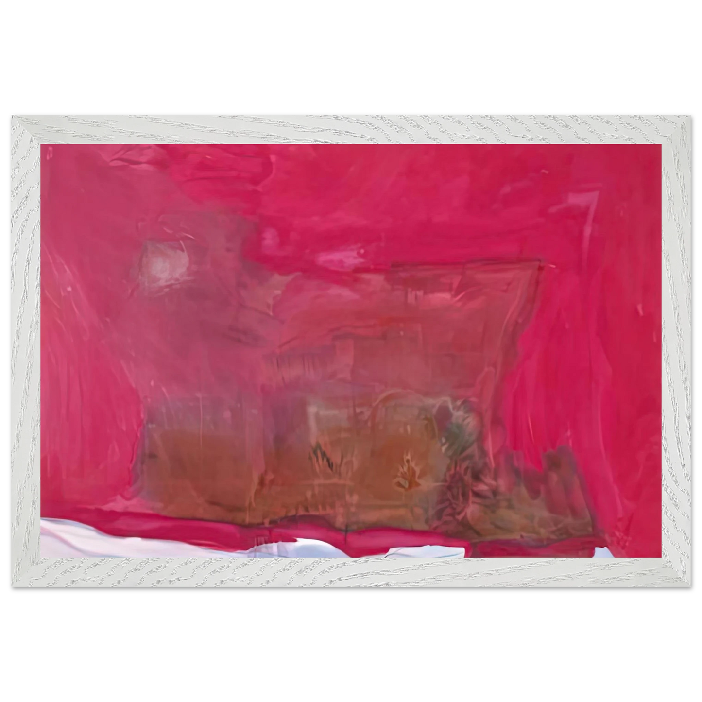Helen Frankenthaler - Renaissance, 1971- Wall Art - 30x40 cm / 12x16 inches - Premium Wooden Framed Poster With Fine Art Paper-canvas - Black frame