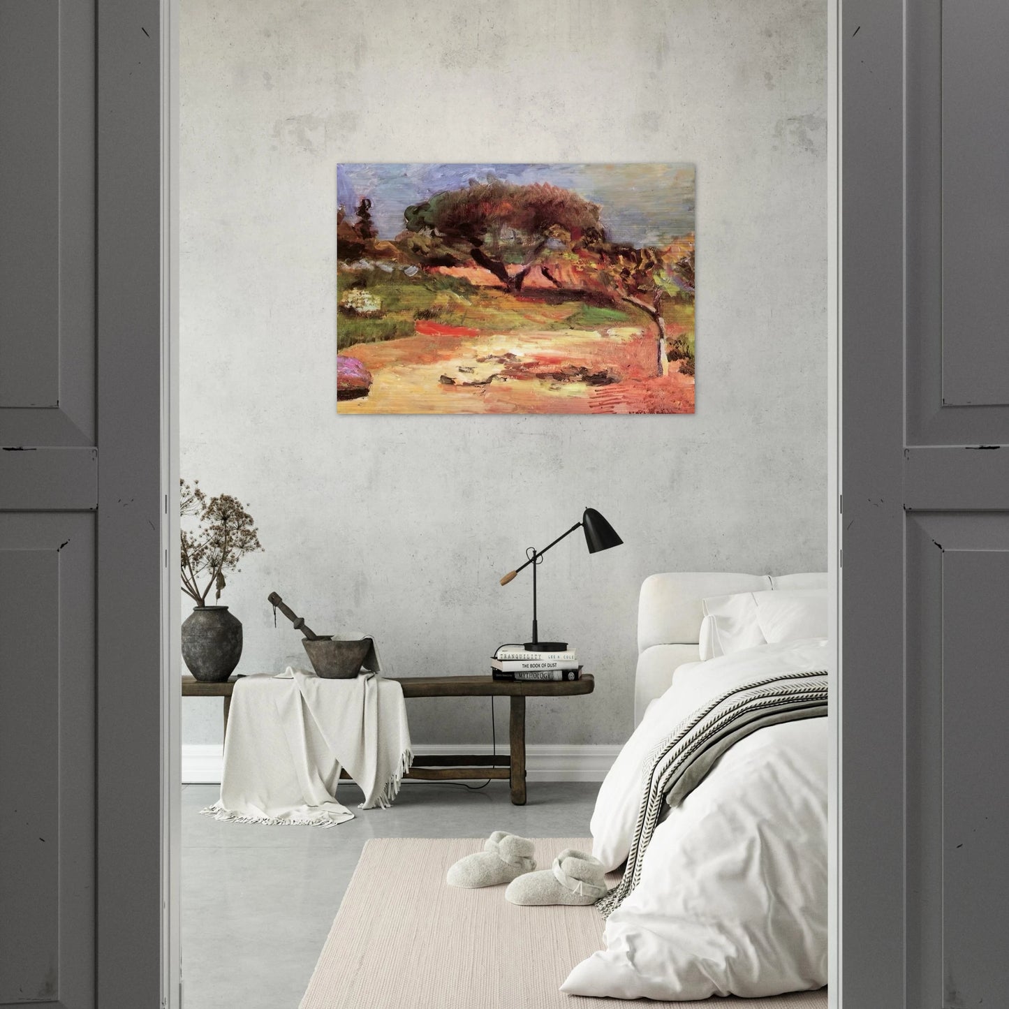 CORSICAN LANDSCAPE 1898 0 - Henri Matisse Brushed Aluminum Print - 70x100 cm / 28x40 inches | Henri Matisse Aluminum Print | Henri Matisse Prints
