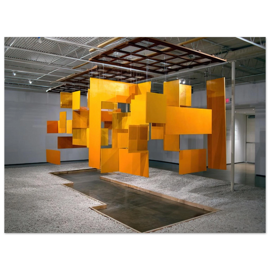 Helio Oiticica - Grand Nucleus  75x100 cm / 30x40inches Fine Art Poster
