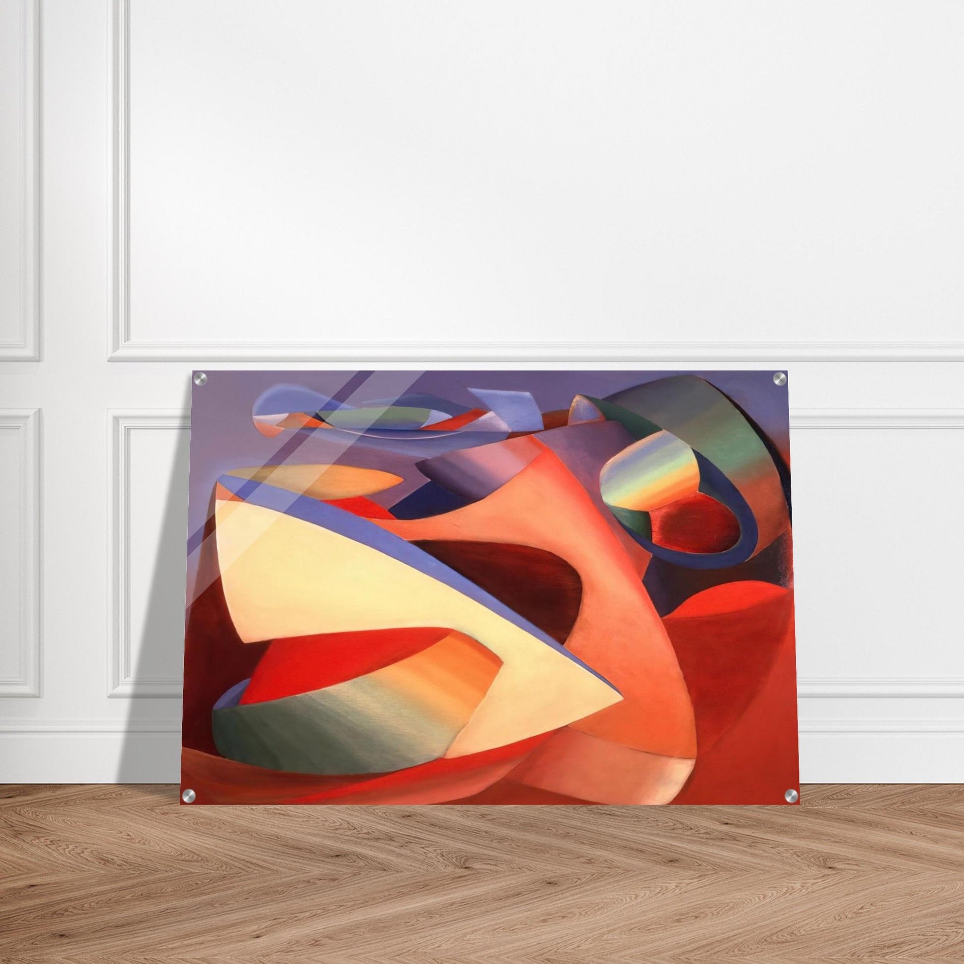 Lutte as Ciel - 1937 - John Ferren Acrylic Print - 70x100 cm / 28x40″ inches