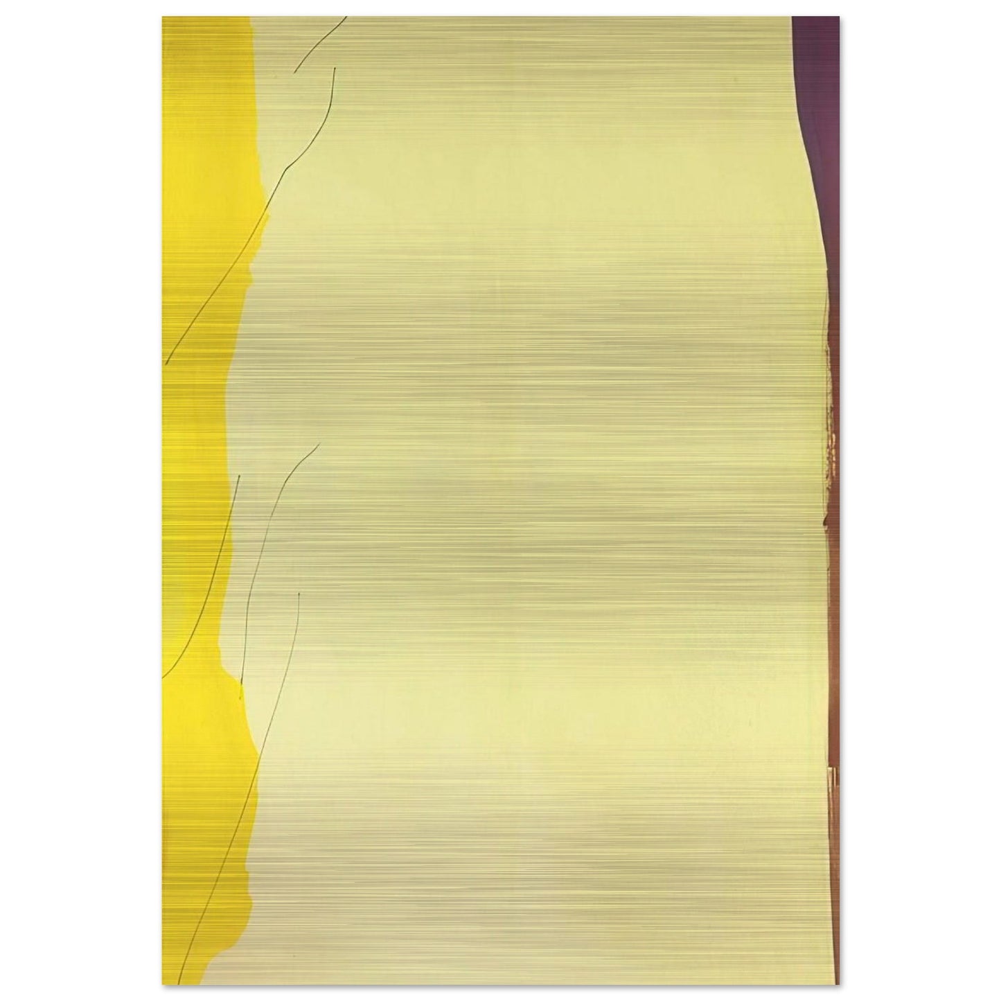 Distillation - 1973 - Helen Frankenthaler Brushed Aluminum Print - 70x100 cm / 28x40 inches | Helen Frankenthaler Aluminum Print | Helen Frankenthaler Prints