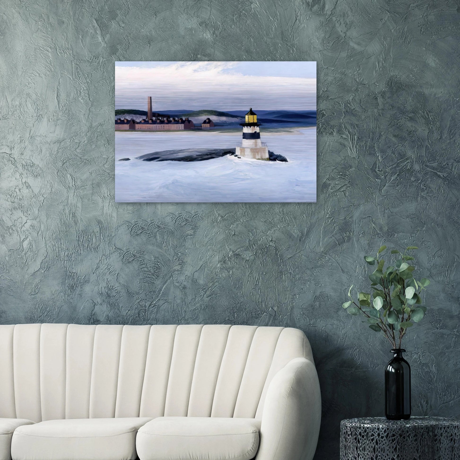 Five A.M. - Edward Hopper Brushed Aluminum Print - 70x100 cm / 28x40 inches | Edward Hopper Aluminum Print | Edward Hopper Prints