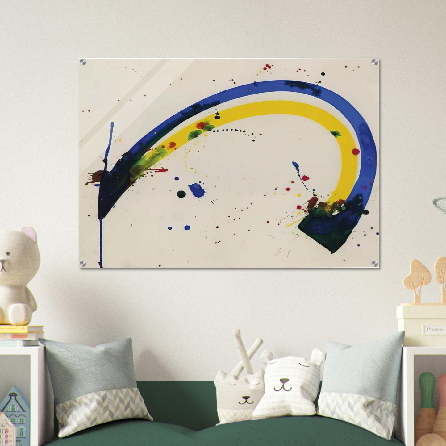 Untitled  SF66-006  - Sam Francis Acrylic Print - 70x100 cm / 28x40″ inches