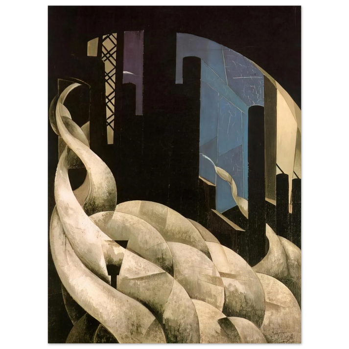 Charles Demuth - Incense of a New Church - 1921  75x100 cm / 30x40inches Fine Art Poster