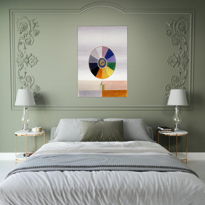 SERIES VII NO 7D 1920 - Hilma af Klint Brushed Aluminum Print - 70x100 cm / 28x40 inches | Hilma af Klint Aluminum Print | Hilma af Klint Prints