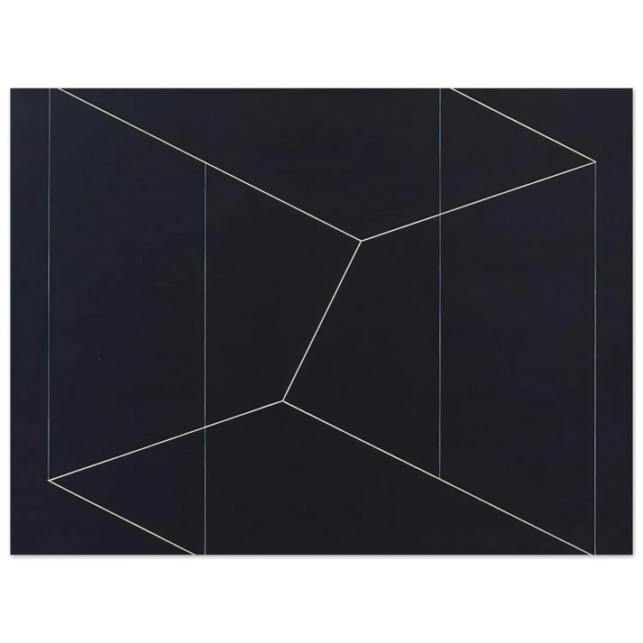 Josef Albers - STRUCTURAL CONSTELLATION TO FERDINAND HODLER 1954  75x100 cm / 30x40inches Fine Art Poster