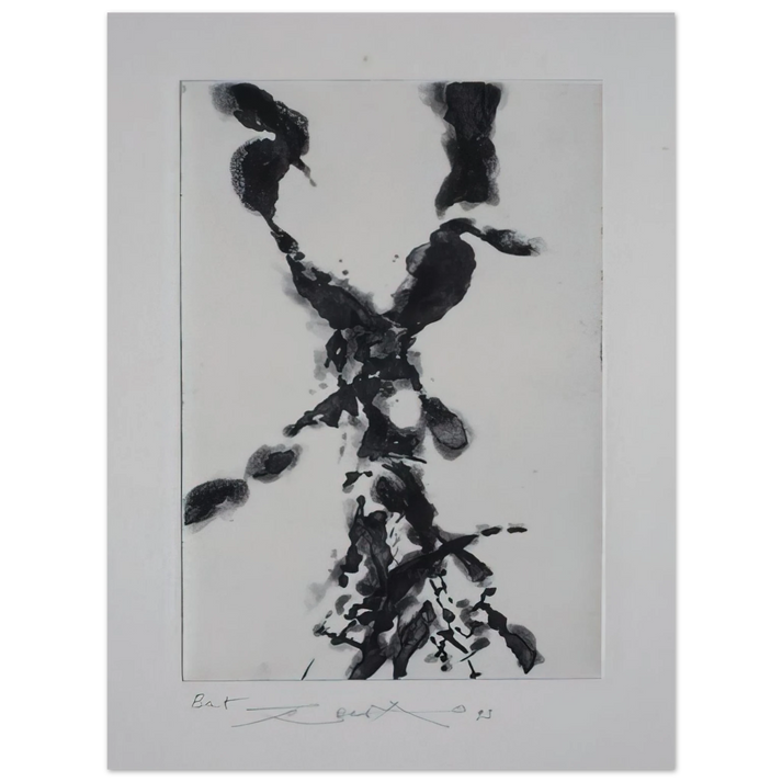 Zao Wou-Ki - TO STOP THE CRY 1994  75x100 cm / 30x40inches Fine Art Poster